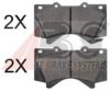 A.B.S. 37701 OE Brake Pad Set, disc brake